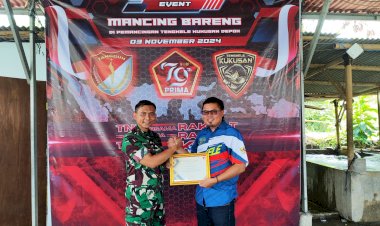 Kodim 0508/Depok Gelar Lomba Mancing Bersama Masyarakat
