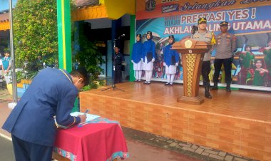 Polsek Kalideres Ajak Pelajar Wujudkan Sekolah Bebas Kekerasan