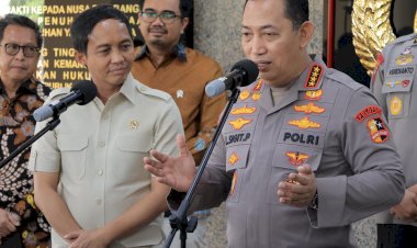 Menhut Raja Juli Temui Kapolri Bahas Penegakan Hukum Kehutanan