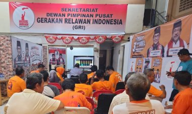 DPP GRI Gelar Nonton Bareng Debat Ketiga Pilkada Jakarta