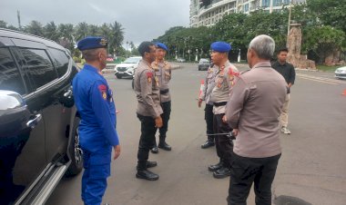 Operasi Lilin Jaya 2024, Dir Polairud Polda Metro Jaya Tinjau Kesiapan Posyan Ancol
