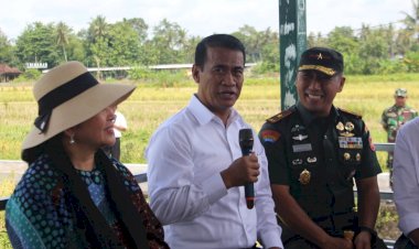 Mentan Pastikan Distribusi Pupuk Para Petani Seluruh Indonesia