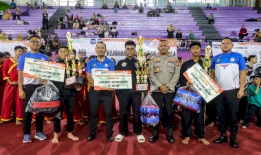 Kejuaraan Pencak Silat Kapolres Metro Jakarta Timur Open 2025 Berakhir Sukses