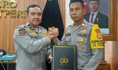 Bantu Anak Putus Sekolah Dapat Pendidikan Layak, Aiptu Agus Riyanto Diganjar Penghargaan Sekolah dari Kapolri