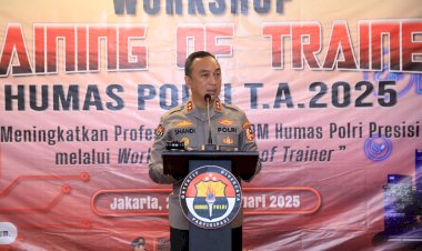 Kadiv Humas Buka Workshop : Jajaran Harus Perkuat Profesionalitas