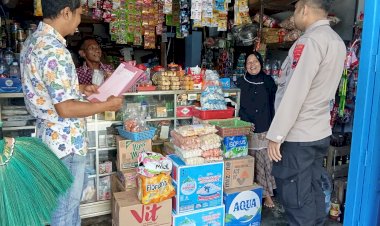 Polres Pekalongan dan Jajaran Pantau dan Cek Harga Sembako di Pasar