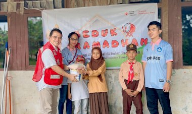 PMI Kaltim Gelar Beduk Ramadan di SD Terpencil Samarinda