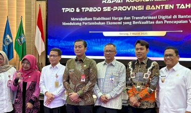 Rakor TPID dan TP2DD Banten 2025 Bahas Inflasi dan Digitalisasi