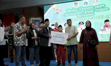 Forum Lintas Ormas DKI Jakarta Gelar Buka Bersama dan Santunan Anak Yatim