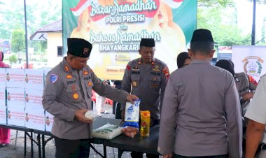 Polres Pekalongan Gelar Bazar Ramadhan Polri Presisi dan Baksos Ramadhan Bhayangkari 2025