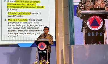 Restuardy Daud: Mitigasi Bencana Perlu Dukungan di Semua Tingkat Pemerintahan