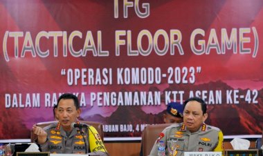 Gelar TFG, Kapolri Tekankan Personel Pahami Tugas dan Cara Bertindak saat Amankan KTT ASEAN