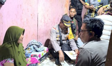 Polres Yahukimo Gelar Kunjungan Kasih ke Keluarga Korban Penganiayaan oleh Terduga KKB
