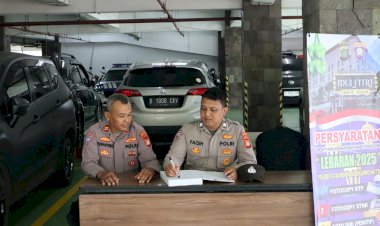 Polresta Bandara Soekarno-Hatta Tangerang Buka Layanan Penitipan Kendaraan Bermotor Gratis Bagi Pemudik