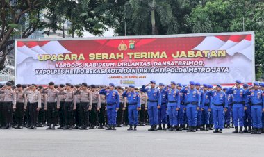 Kapolda Metro Jaya Pimpin Sertijab 6 Pejabat Utama, Ini Daftarnya