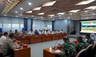 Dandim 0508/Depok dan Aspemkesra Bahas Persiapan Pelaksanaan TMMD ke-124