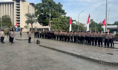 154 Personel Polri Amankan Ibadah Paskah di Katedral Jakarta, Sterilisasi Dimulai Sejak Pagi