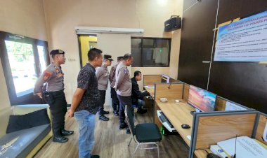 Tingkatkan Pelayanan Masyarakat, Kapolres Pekalongan Cek Ruang SPKT
