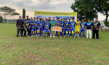 TNI-Polri Amankan Grand Final Turnamen Sepak Bola Pelajar Sinangohprendeng Cup 2025