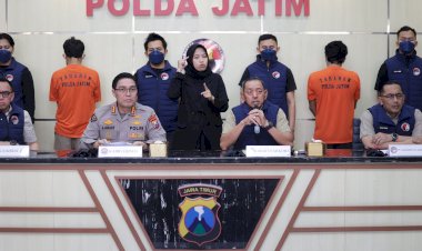 Polda Jatim Berhasil Ungkap Jaringan Narkoba Internasional 21 Kg Sabu Senilai 22 Milyar Disita