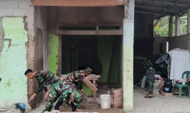 Satgas TMMD Ke-124 Kodim 0508/Depok Mulai Melaksanakan Pembangunan RTLH