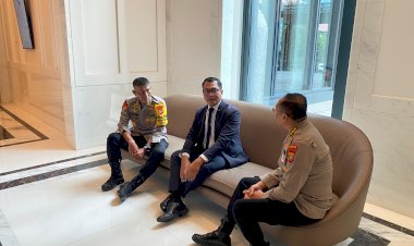Polda Metro Jaya Cek Keamanan Hotel The Langham, Lokasi Menginap Delegasi Parlemen OKI