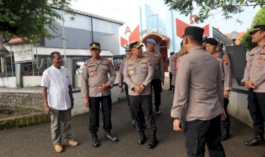Peringatan Kenaikan Isa Almasih Polres Pekalongan dan PJU Pastikan Keamanan Kegiatan Gereja
