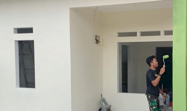 Capai 80 Persen Pengerjaan,  Tiga RTLH di Harjamukti Hampir Selesai