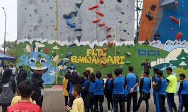 Cari Bibit Atlet, Perusahaan Ini Gelar Banjarsari Climbing Exibition 2025