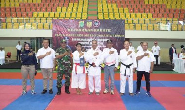 Kejuaraan Karate INKANAS “Piala Kapolres Metro Jakarta Timur 2025” Resmi Dibuka, Ratusan Atlet Unjuk Gigi di GOR PKP