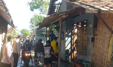 Diduga Korsleting Listrik, Satu Rumah Terbakar