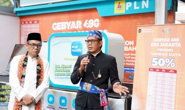Semarak HUT ke-498 Kota Jakarta, PLN Beri Diskon Tambah Daya Khusus Pelanggan Jakarta