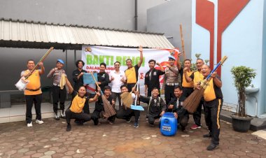 Jelang Hari Bhayangkara Ke-79, Polres Pekalongan Gelar Bakti Religi Serentak