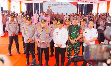 Kapolri Groundbreaking 24 SPPG Jateng, Dukung Penuh Program MBG