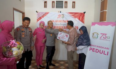 Kepedulian di Tengah Tugas: Kapolres Metro Bekasi Anjangsana ke Kompol Saiful Anwar yang Tengah Jalani Pemulihan