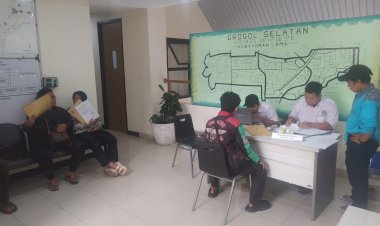 Tingginya Antusias Masyarakat Kelurahan Grogol Selatan Saat Rekrutmen PPSU