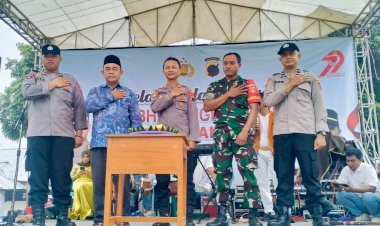 Gelar Santunan Anak Yatim dan Hiburan, Polsek Lebakbarang Semarakkan Hari Bhayangkara Ke-79