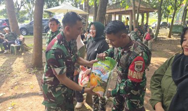 Kodim 0508/Depok Perkuat Silaturahmi Melalui Family Gathering