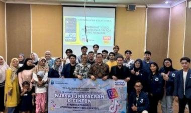 Tim UNDIRA Gelar Pelatihan Konten Kreatif di Instagram dan TikTok untuk Tingkatkan Kapasitas Digital UMKM Kuliner di Bekasi