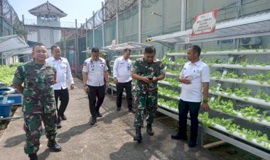 Pererat Sinergitas, Kasdim 0501/JP Laksanakan Komsos Bersama Jajaran Lapas Kelas IIA Salemba