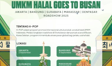 RRI Gandeng IHLC Luncurkan Program H-POP “Halal Goes to Busan” Dorong UMKM Go Global