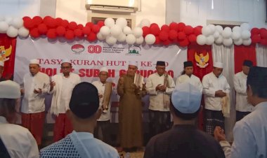 Ratusan Jamaah Hadiri Sholat Subuh Gabungan di Mushola Al-Abror