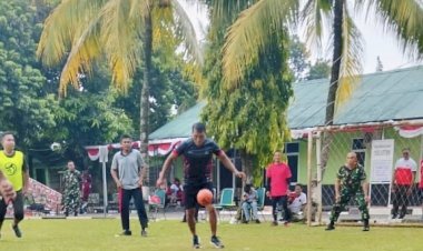 Koramil Sukmajaya Juara 1 Futsal Kodim 0508/Depok, Kemenangan Gemilang di Momen HUT ke-80 RI