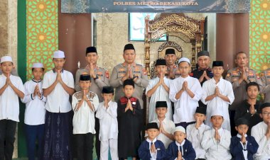 Polres Metro Bekasi Kota Peringati Maulid Nabi, Teladani Akhlak Rasulullah dalam Pelayanan Publik