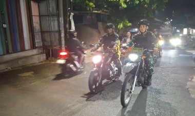 Koramil Sukmajaya Gelar Patroli Gabungan, Jaga Kamtibmas Kota Depok