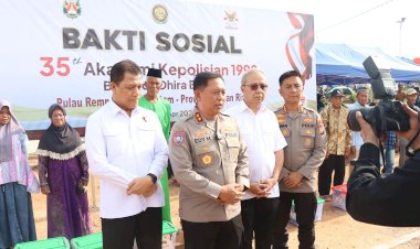 IKDB Akpol 1990 Gelar Bakti Sosial di Rempang Batam