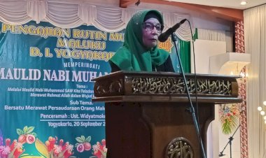 Pererat Silaturahmi, Ratusan Warga Muslim Maluku di DIY Peringati Maulid Nabi