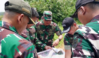 Asrendam Jaya Tinjau Lahan Pembangunan Batalyon Teritorial di Depok