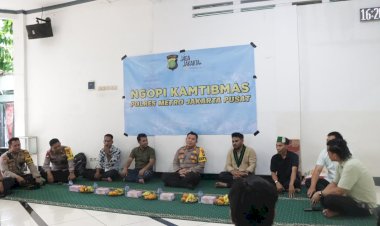 Ngopi Bareng HMI, Kapolres Metro Jakpus Ajak Mahasiswa Jaga Jakarta Lewat Kolaborasi
