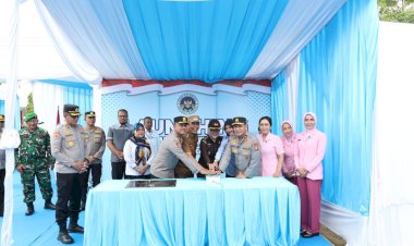 Dukung Program MBG, Kapolda Riau Resmikan SPPG di Inhil